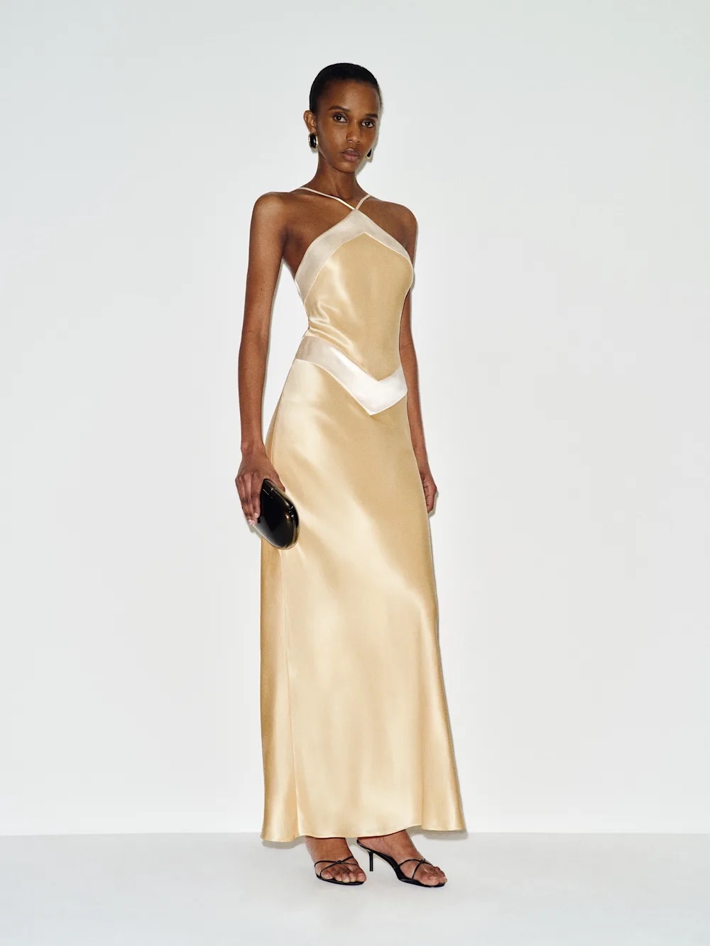 Reformation Jillian Silk Dress